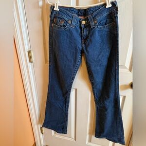 True Religion Low Rise Boot Cut Jeans